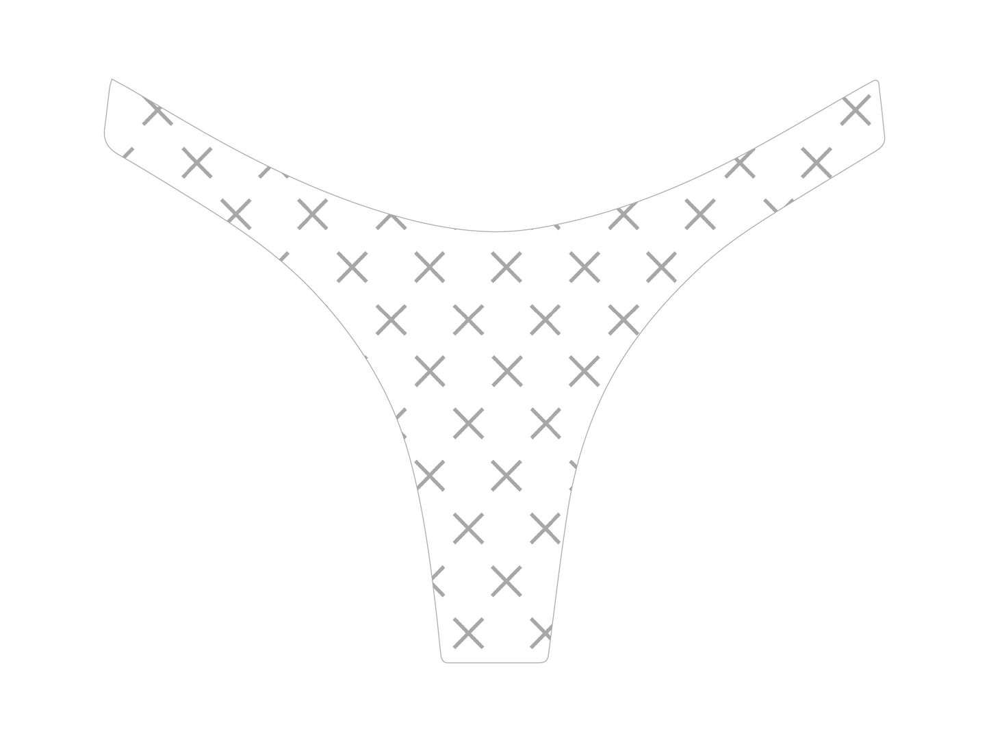 White Logo Print Chic 80's Bottoms