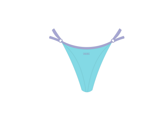 Aquamarine Rail Bottoms