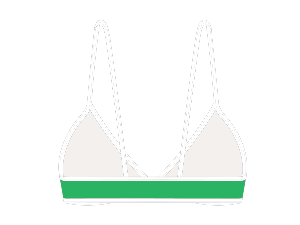 Anchor Green Fitted Top II