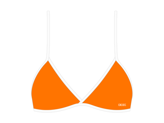 Cruise Orange Fitted Top II