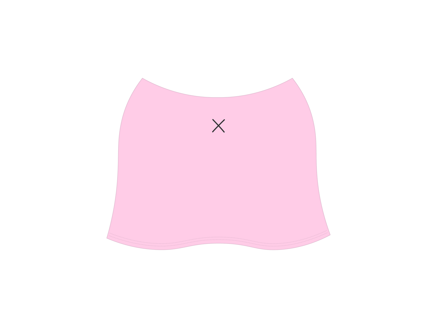 Dusty PInk Club Skirt Bottoms