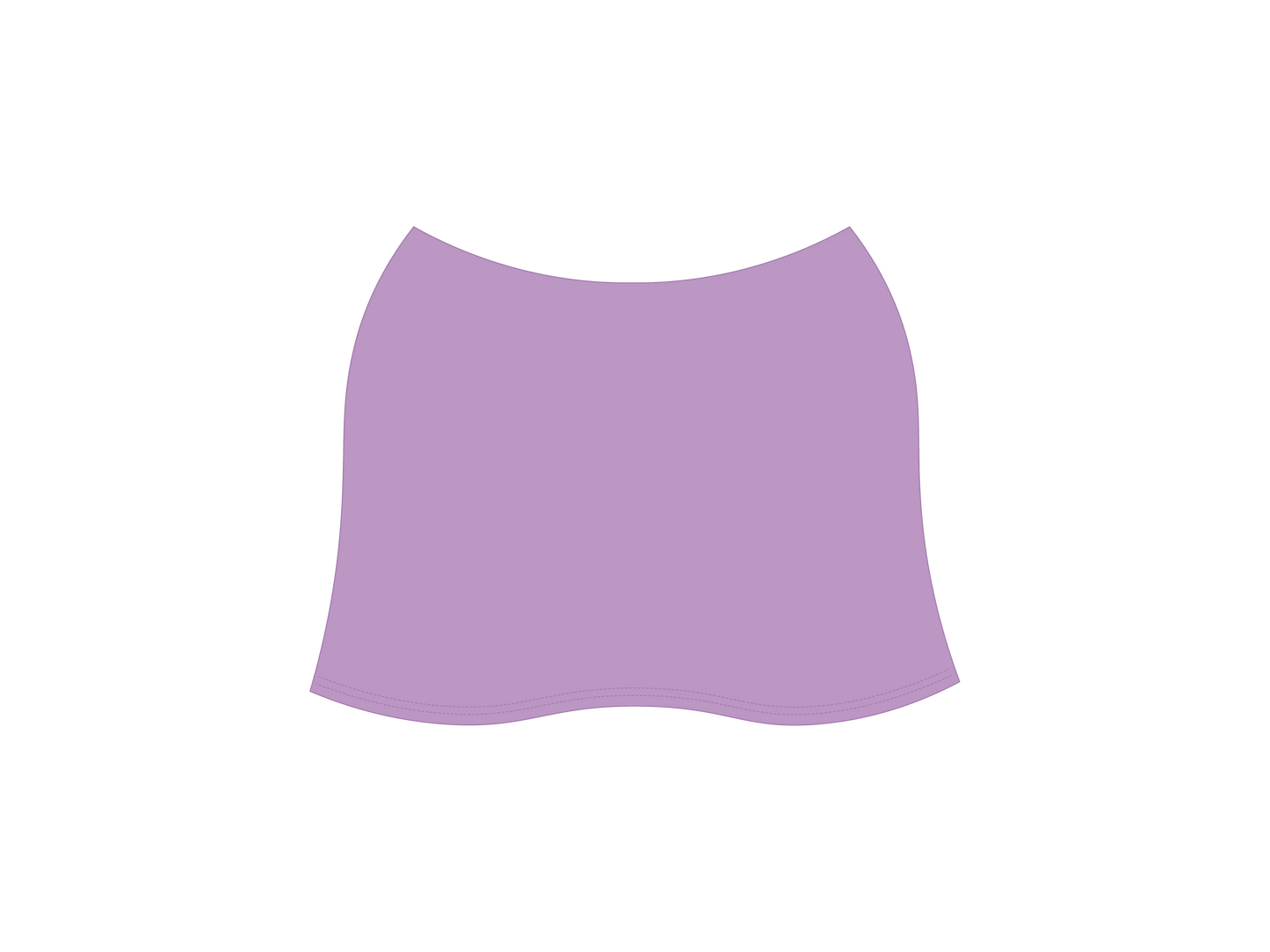 Mauve Club Skirt Bottoms