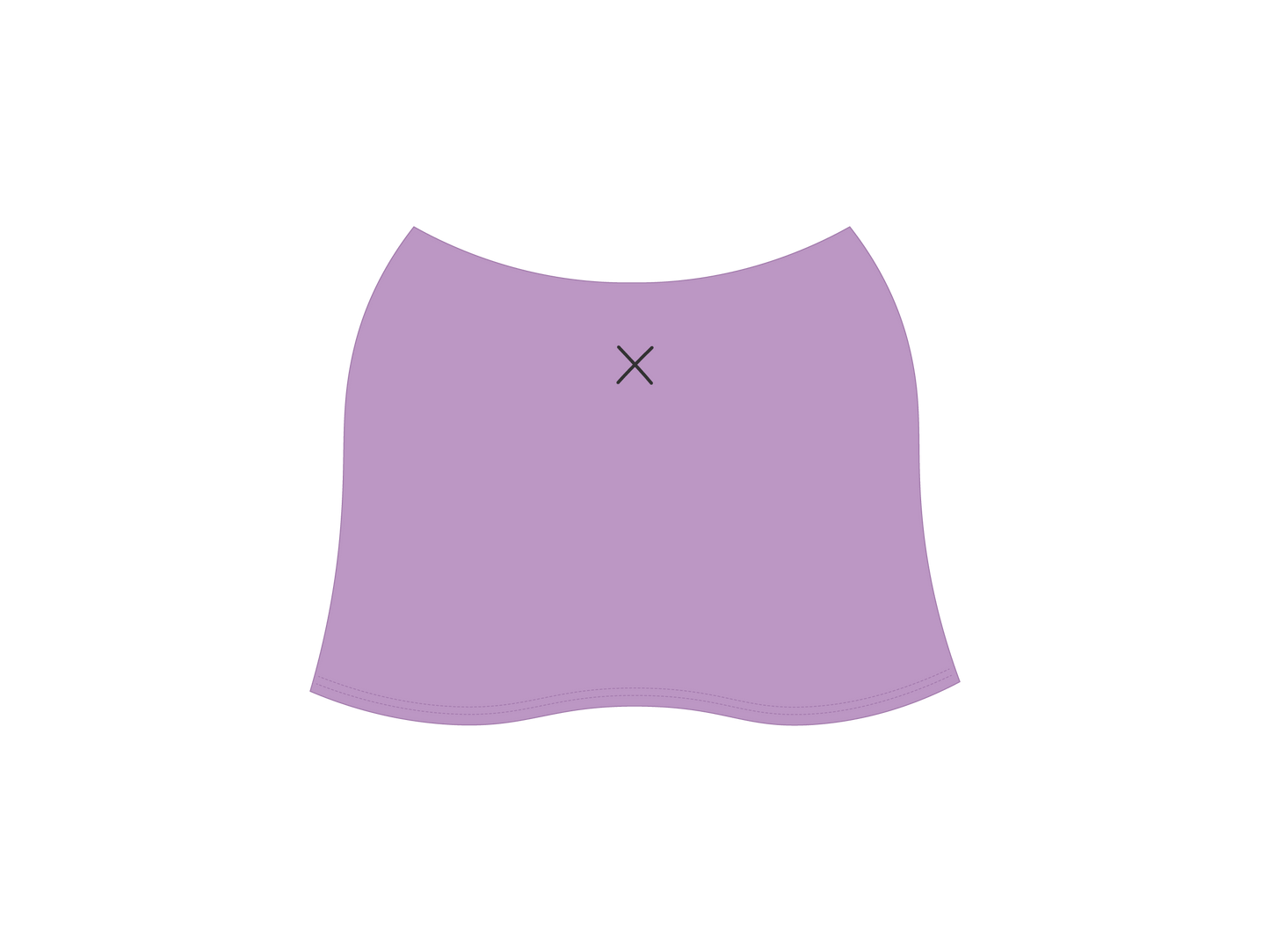 Mauve Club Skirt Bottoms
