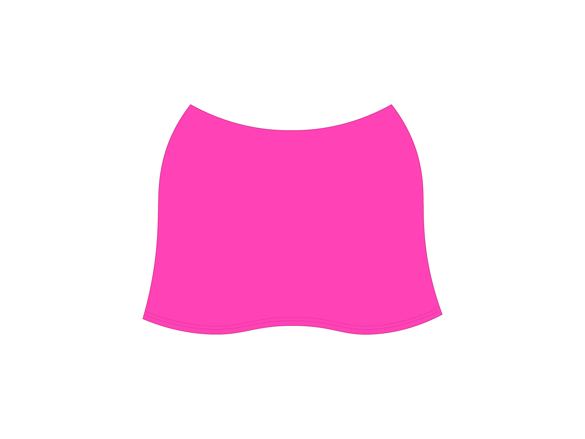 Hot Pink Club Skirt Bottoms