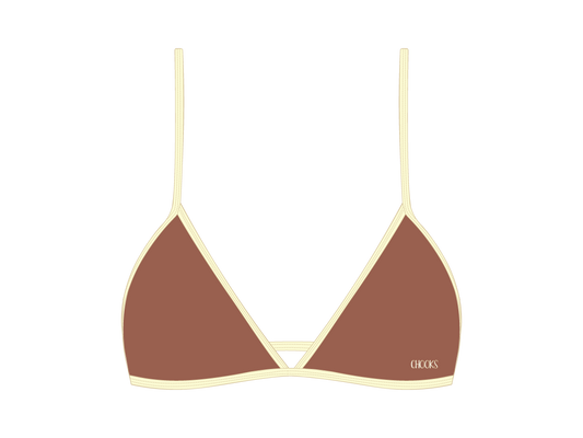 Caramel Brown Coastal Top