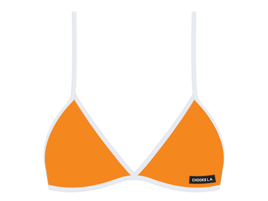 Cruise Orange Bikini Top