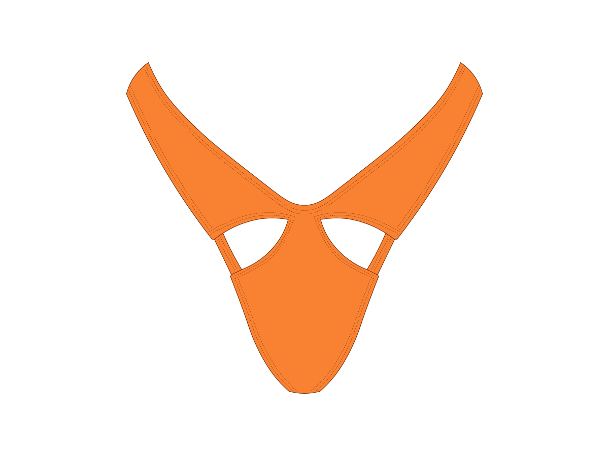 Orangine Cut-Out Bottoms