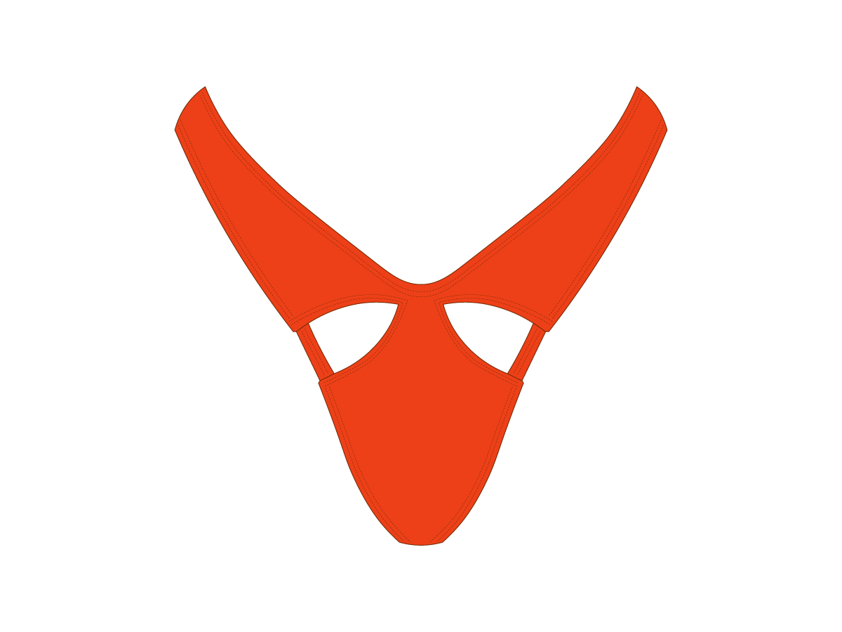 Straw-Cherry Cut-Out Bottoms