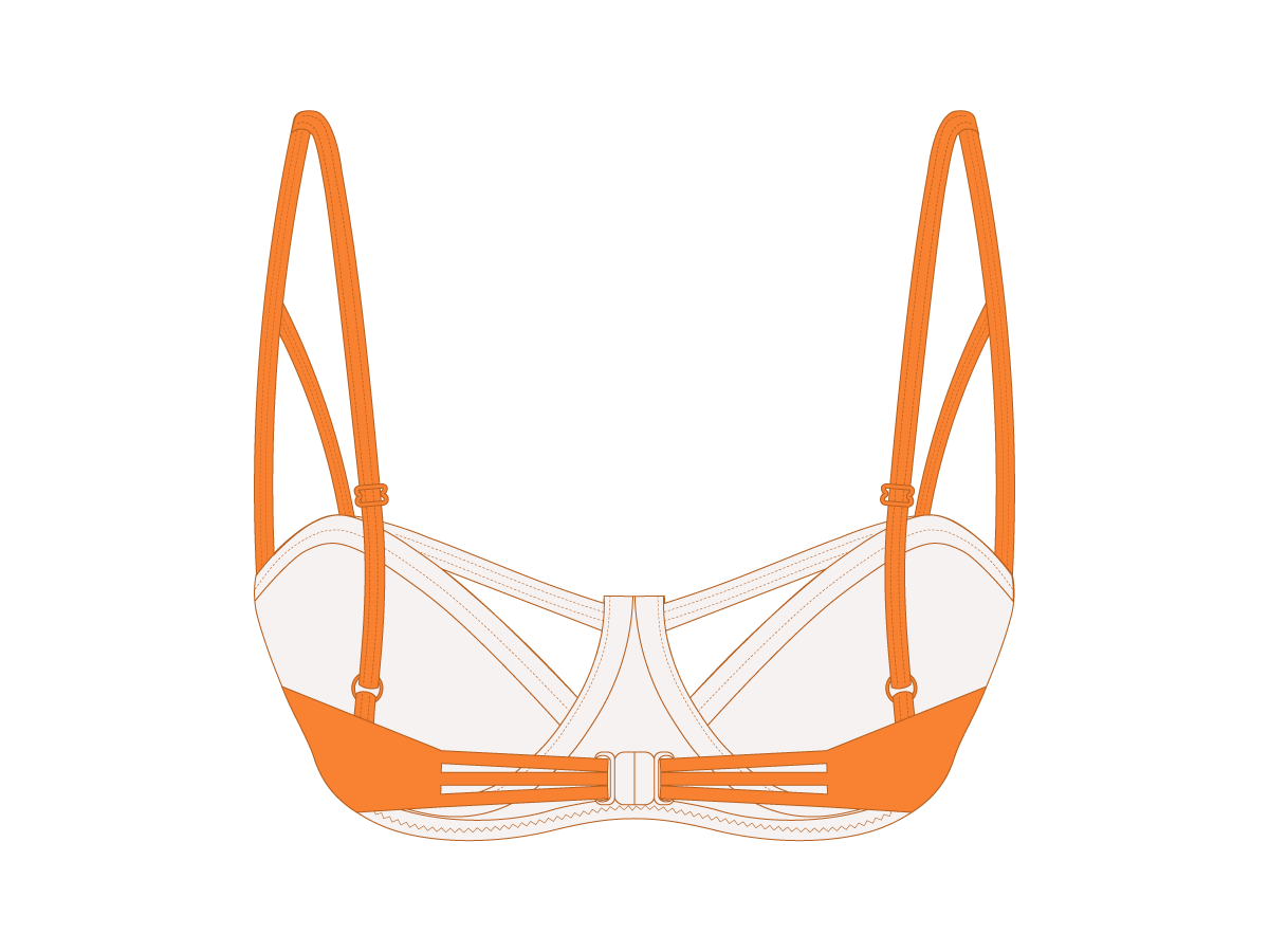 Orangine Cut-Out Top