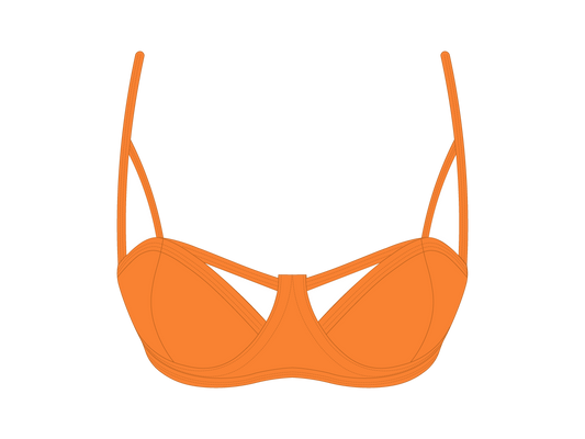 Orangine Cut-Out Top