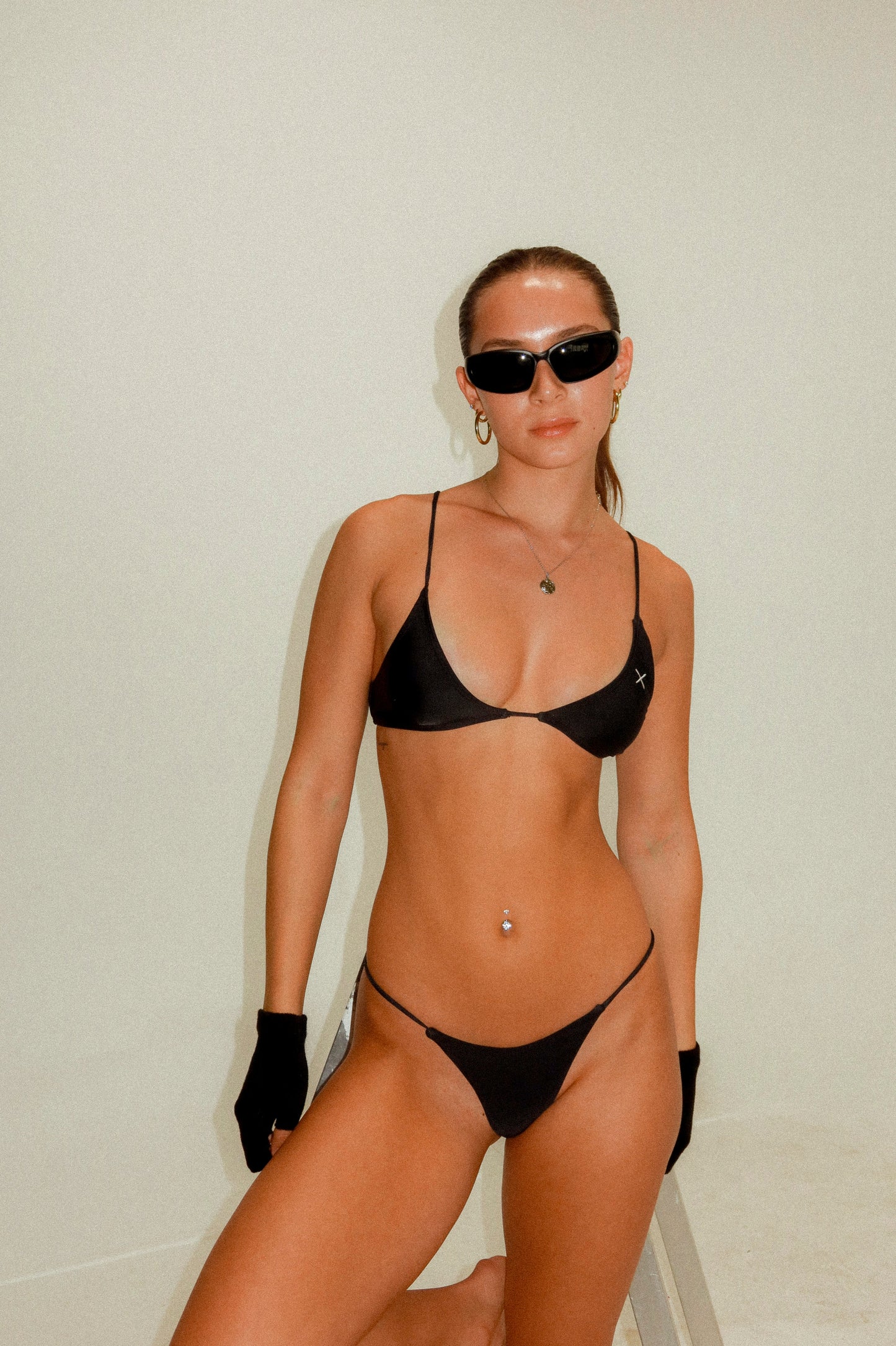 Manhattan Black Petite Top