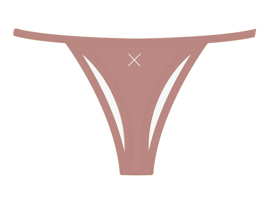 Deep Taupe Avalon Bikini Bottoms