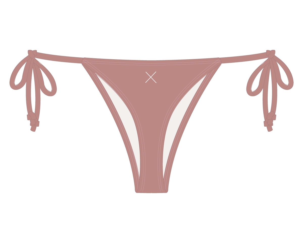 Deep Taupe Beachy Bottoms