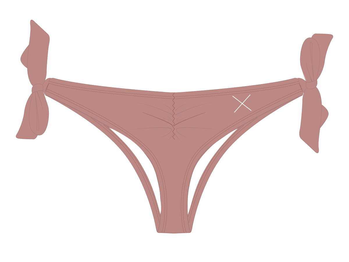 Deep Taupe Island Bottom