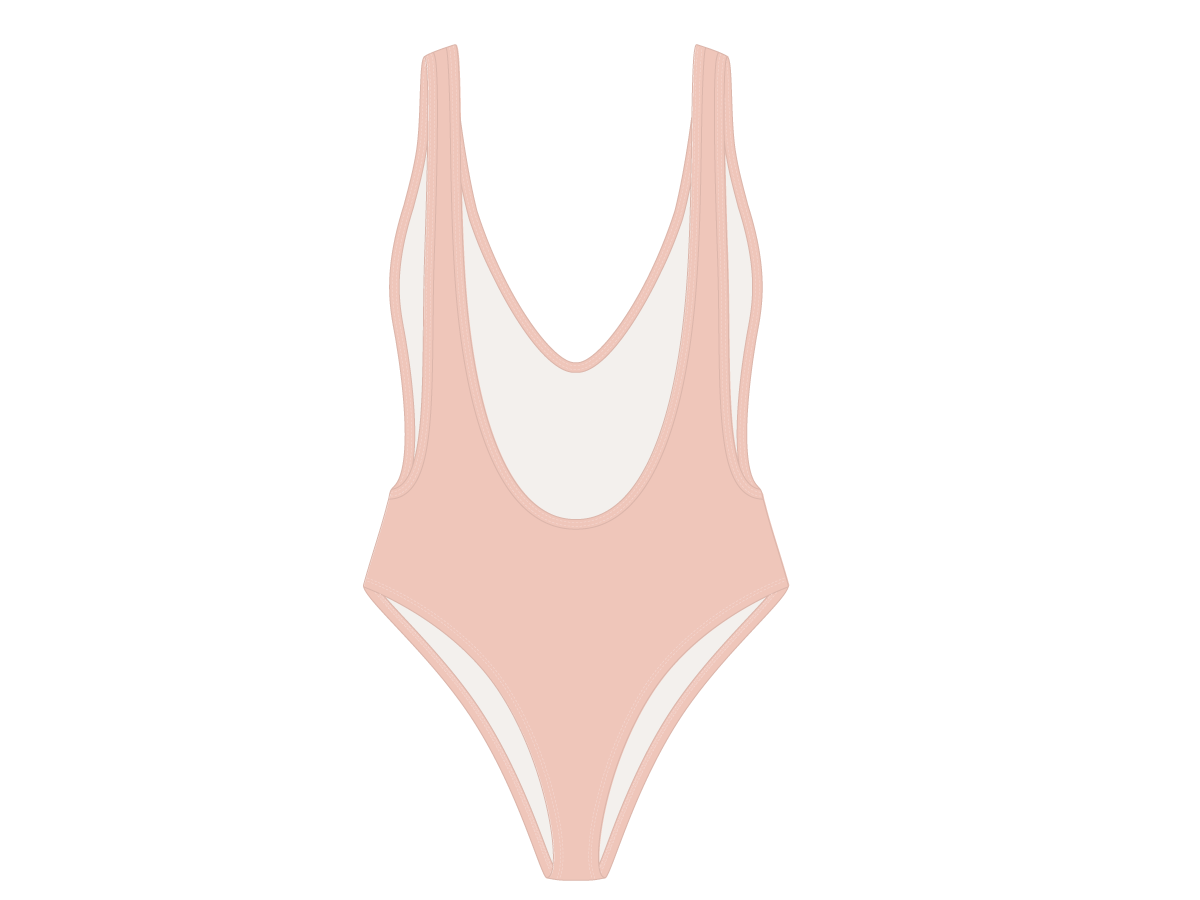 Deep Taupe Rio One-Piece