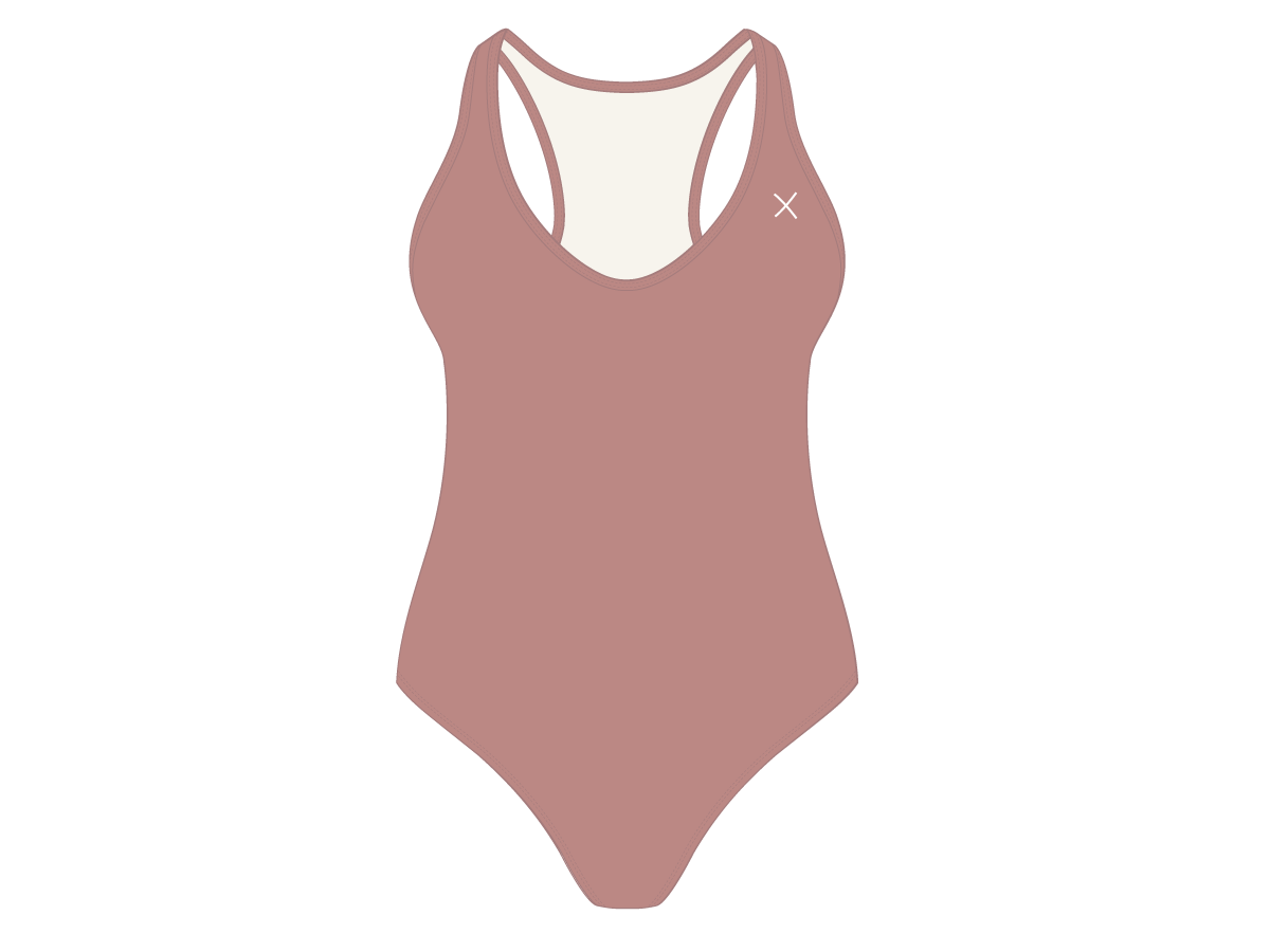 Deep Taupe Cayman One-Piece