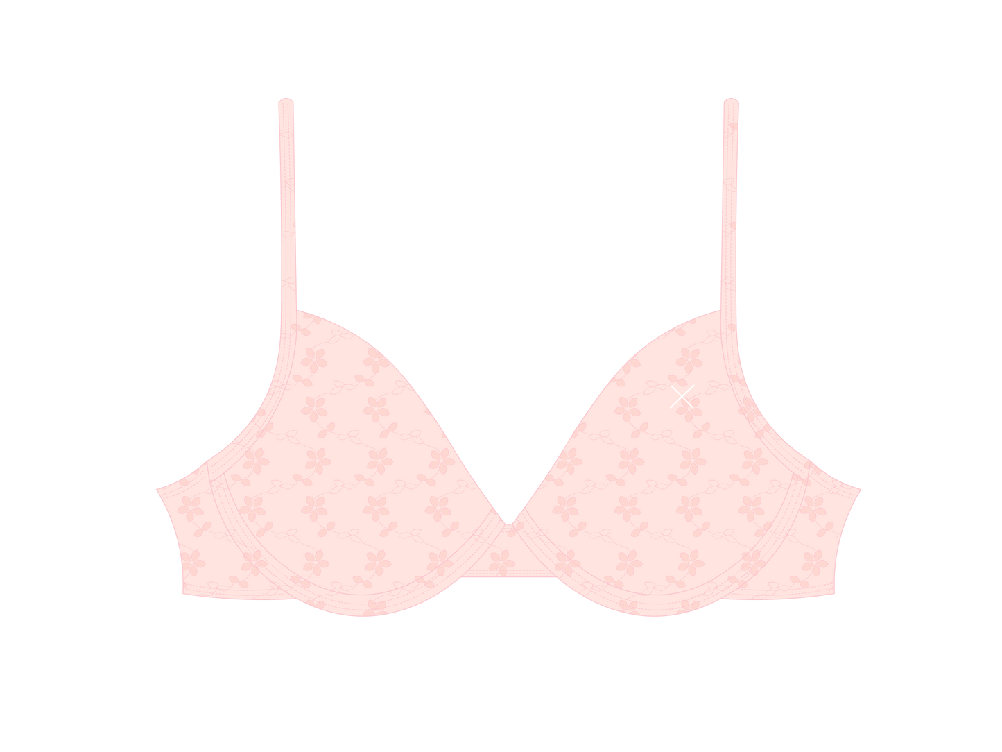 Daisy Pink Lace Bustier Top