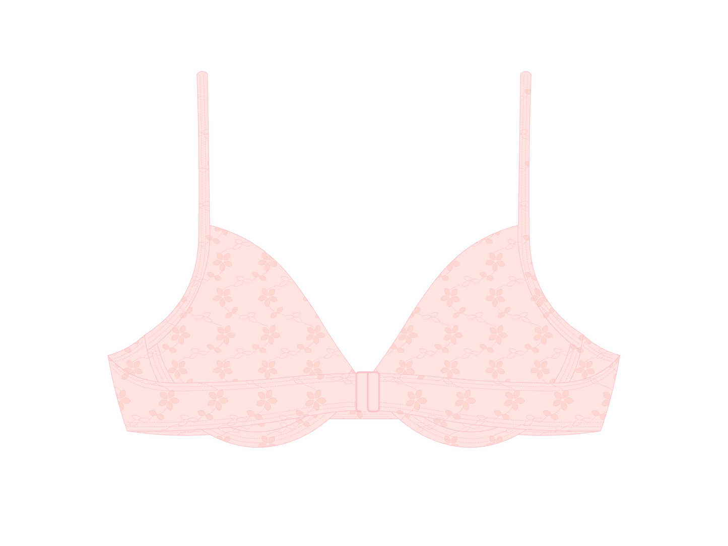 Daisy Pink Lace Bustier Top