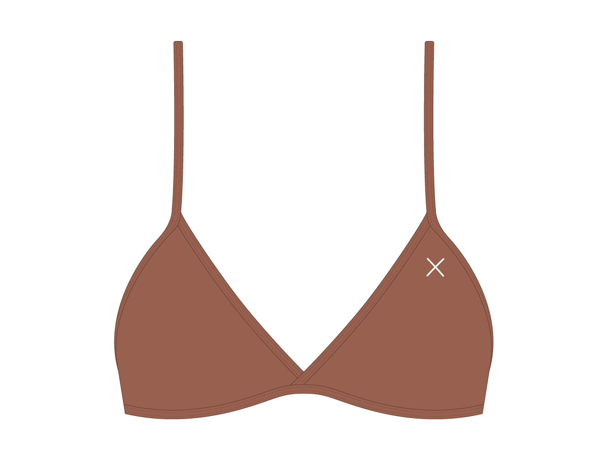 Cocoa Brown Fitted Top II
