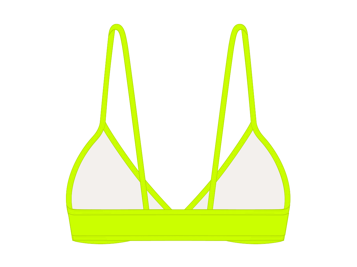 Sour Yellow Fitted Top II