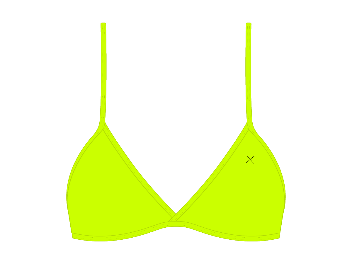 Sour Yellow Fitted Top II