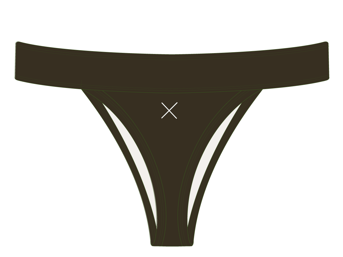 Forest Green Surf Bottoms