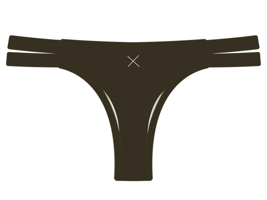 Forest Green Dual Strap Bottom II