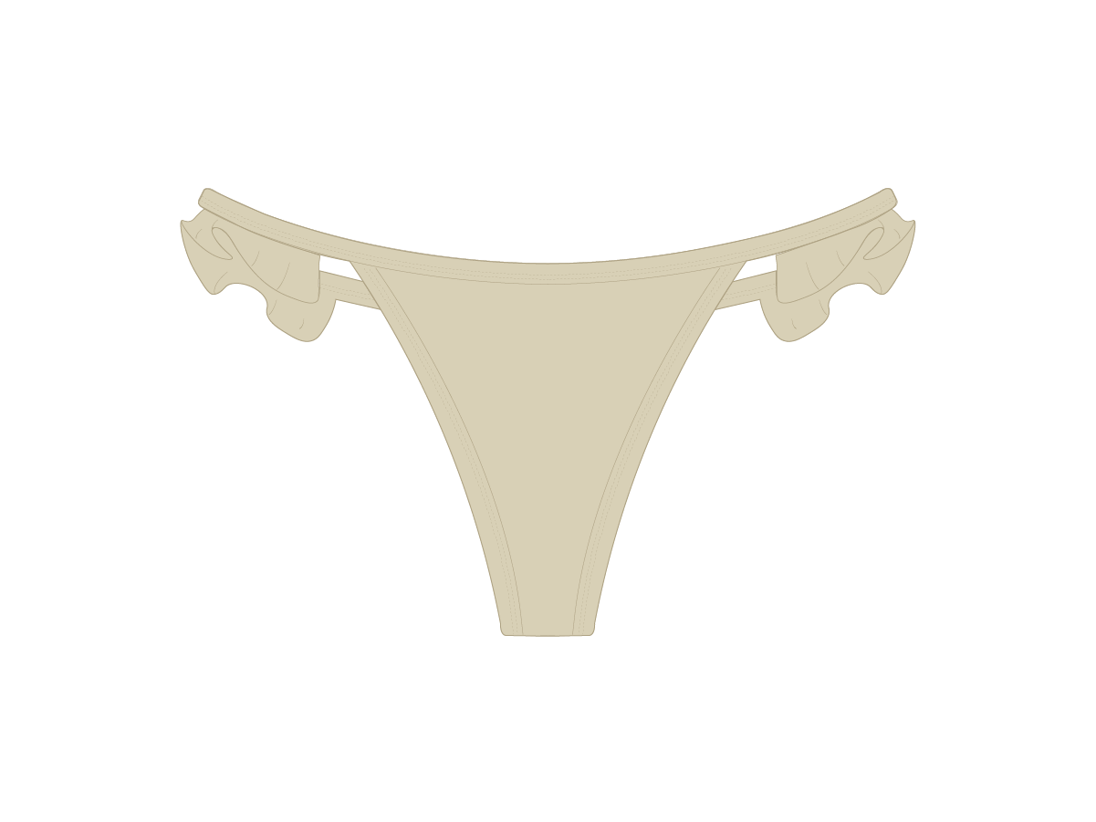 Astro Grey Fringe Bottoms