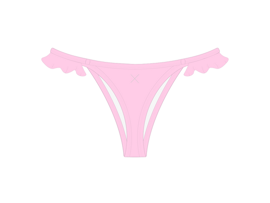 Dusty Pink Fringe Bottoms