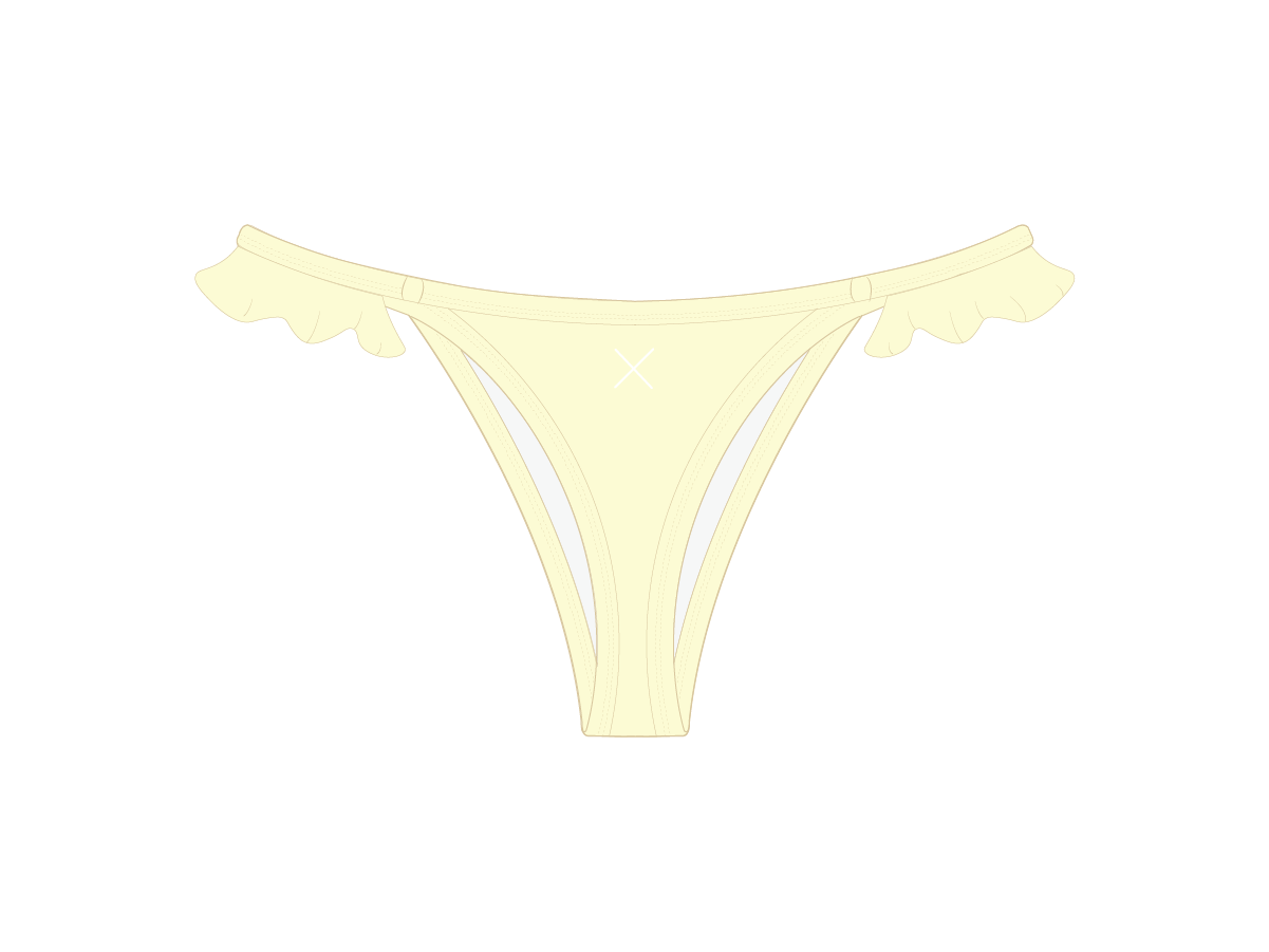 Vanilla Fringe Bottoms