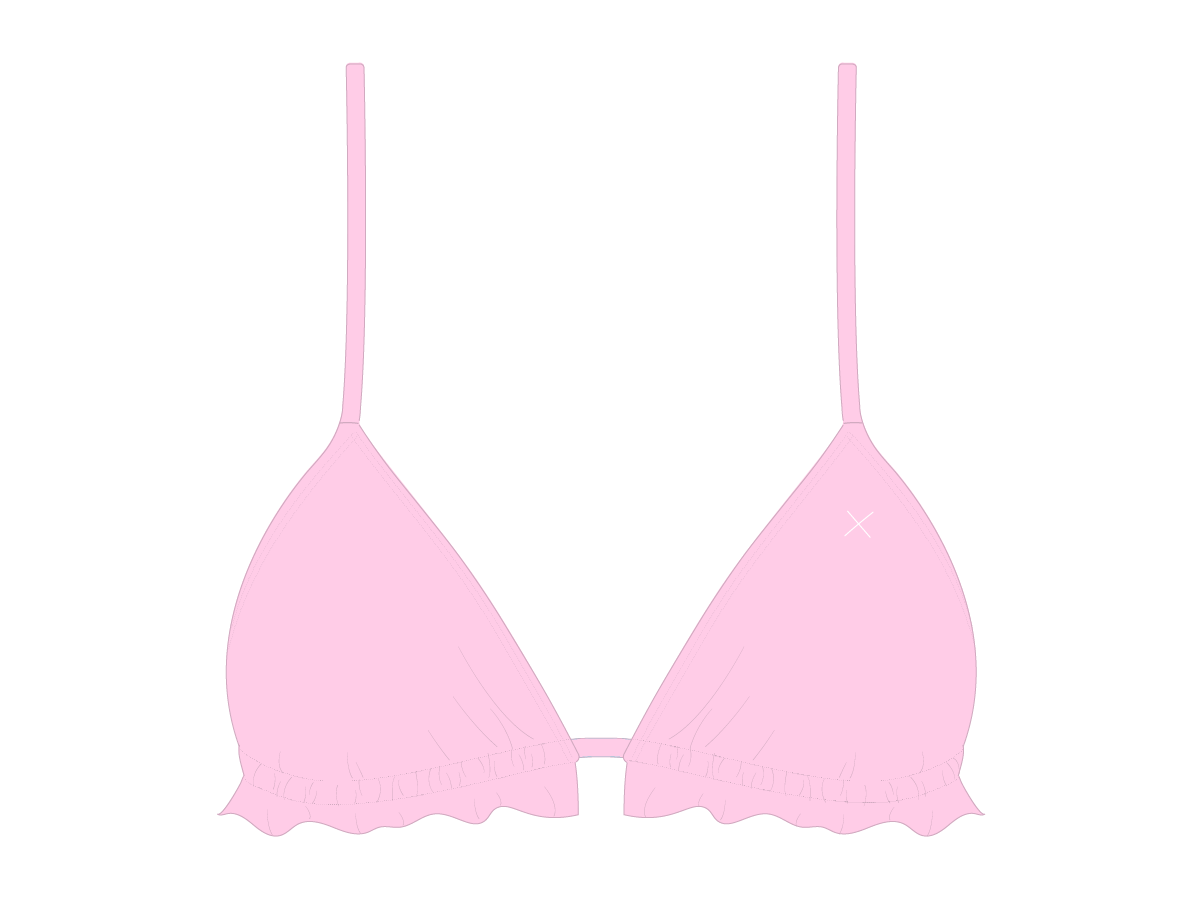 Dusty Pink Fringe Top