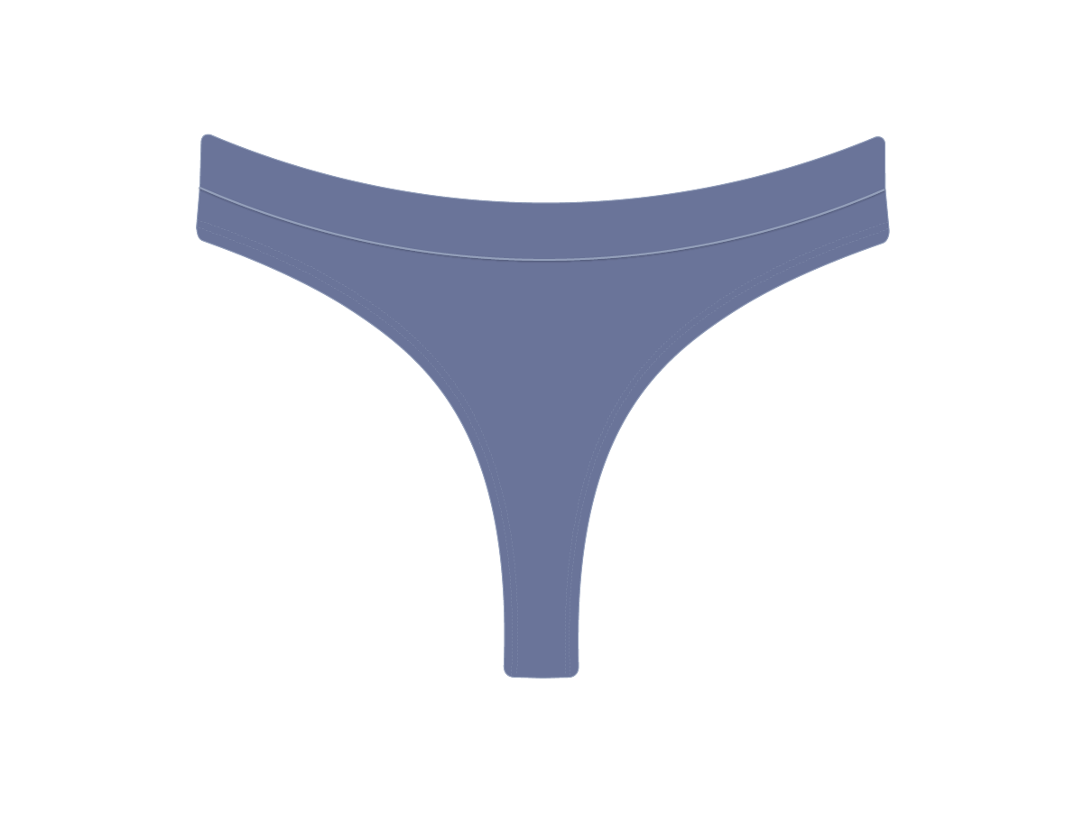 Pale Blue Hipster Bottom