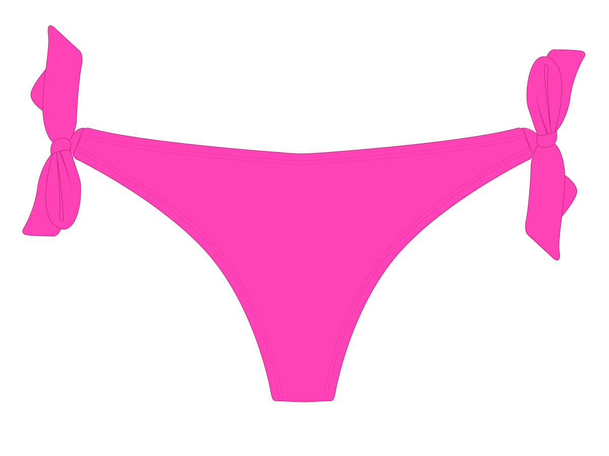 Hot Pink Island Bottom