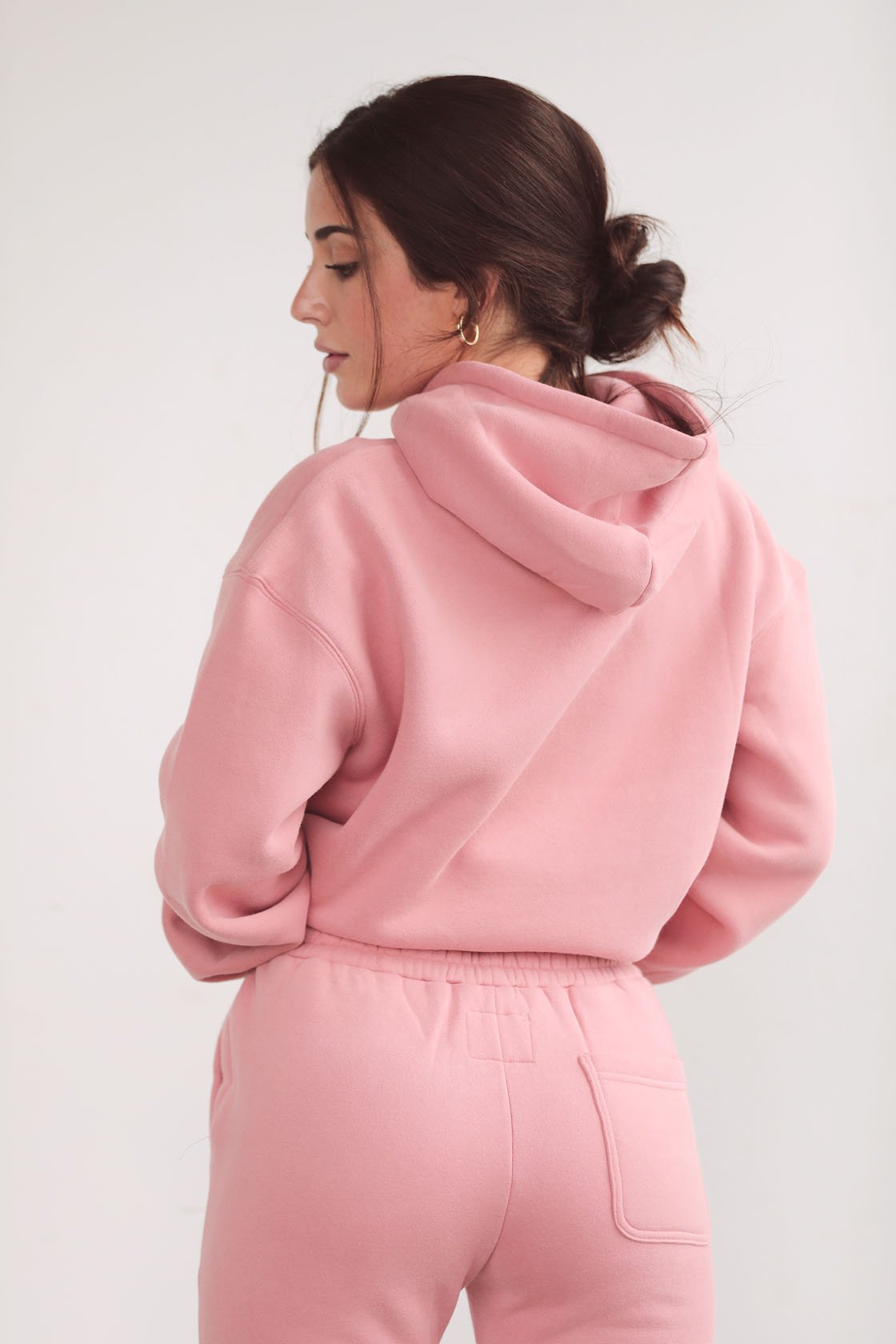 Blush Pink Logo Hoodie