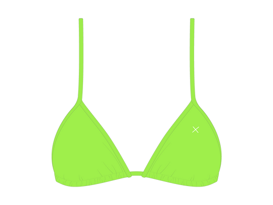 Lime Green Bikini Top II