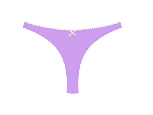 Bright Ube Bow Bottom