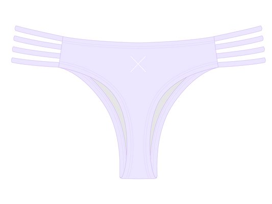 Lavender Classic Strap Bottoms