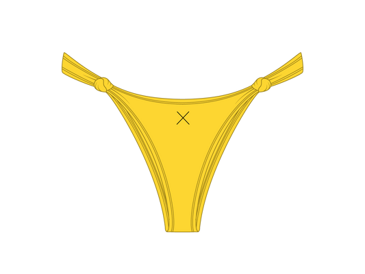 Lily Yellow Twist Bottoms