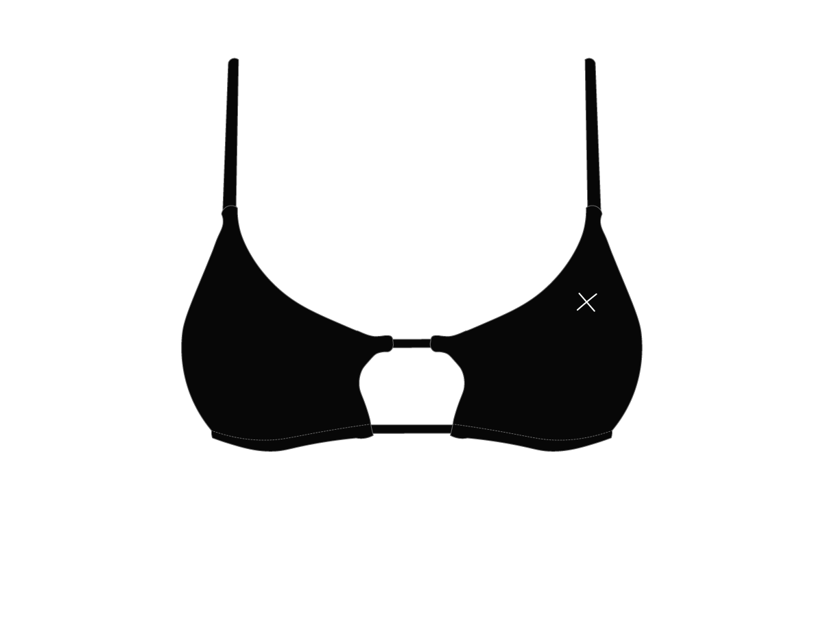 Manhattan Black Loop Top