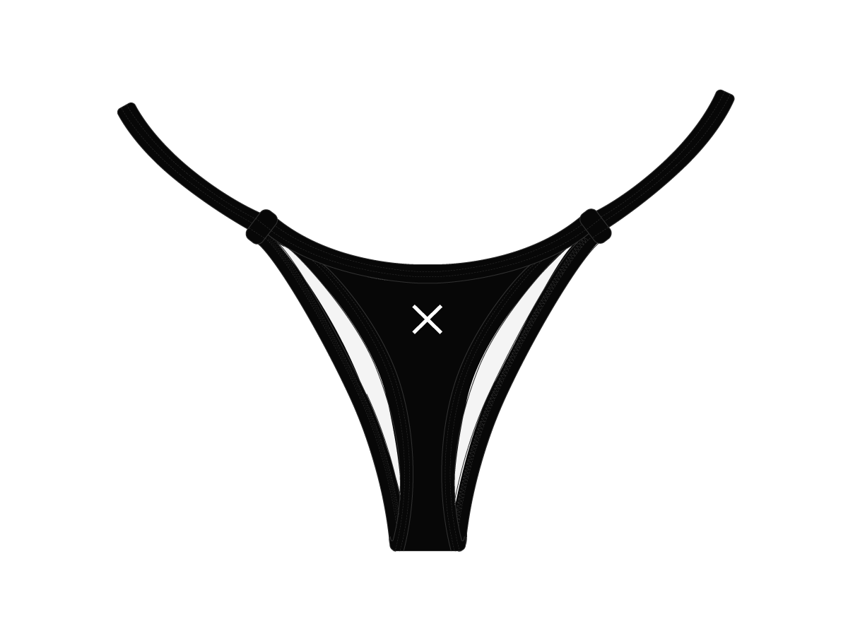 Manhattan Black Minimal Bottoms