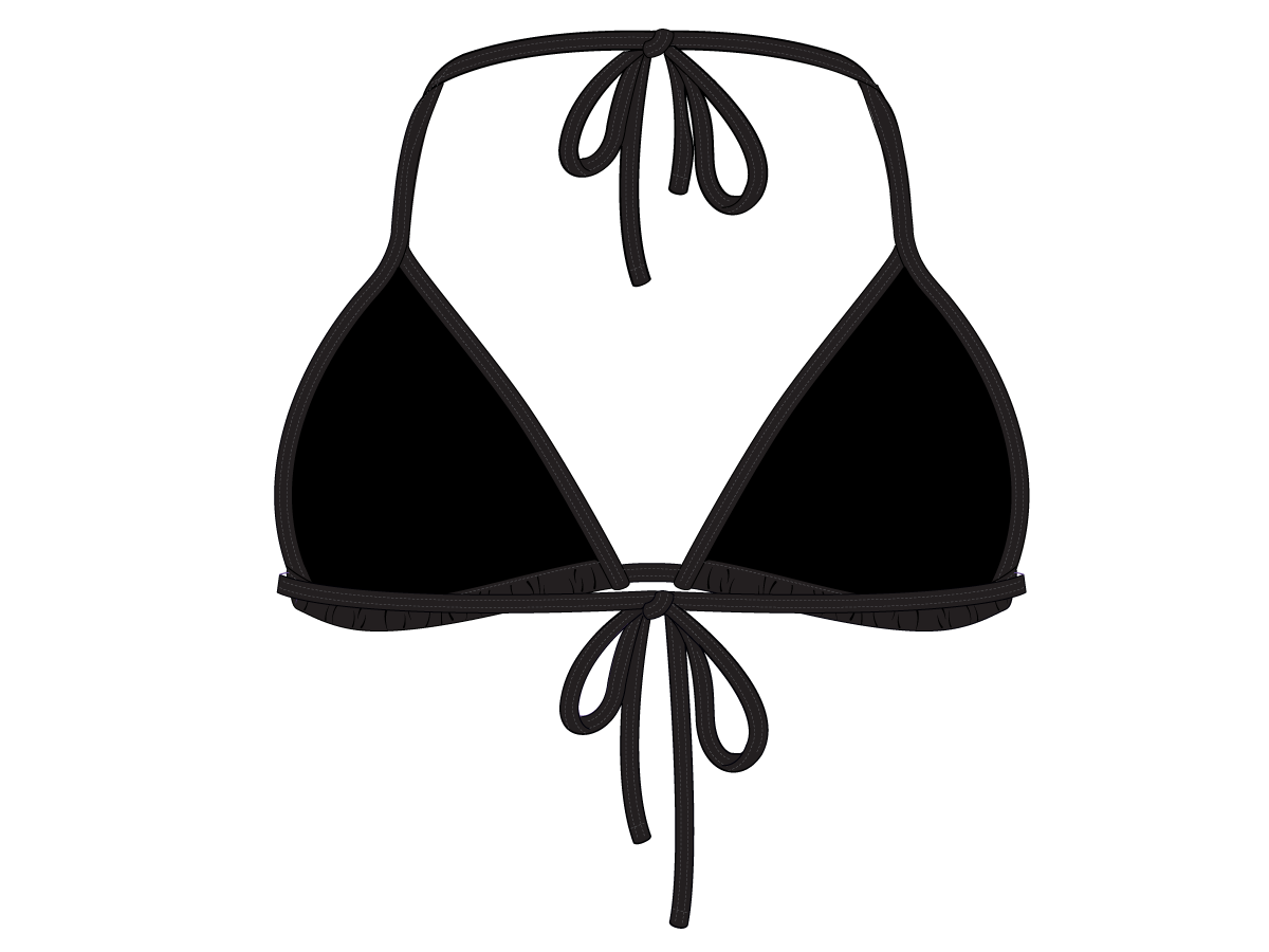 Manhattan Black Bikini Top II