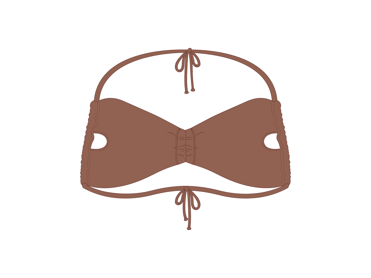 Cocoa Brown Multie Top