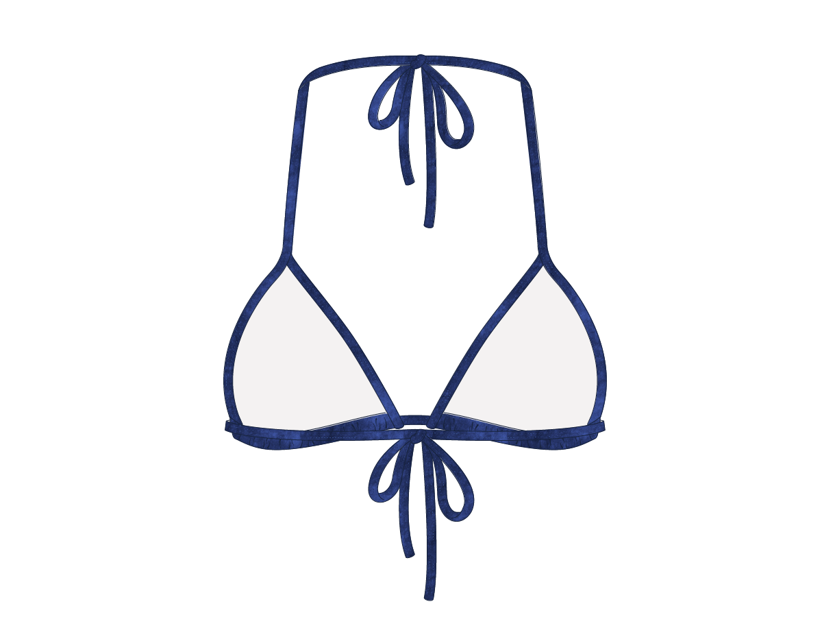 Malibu Velvet Bikini Top II