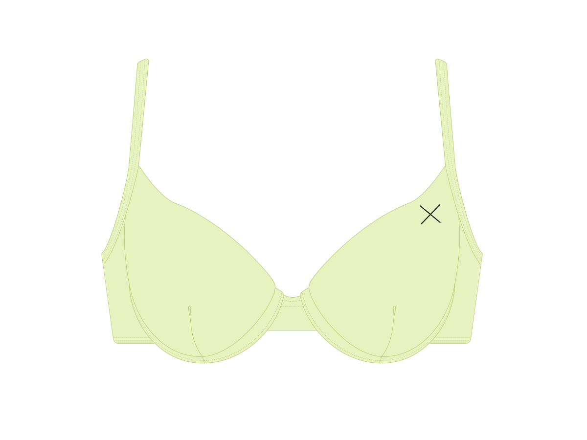 Ocean Blue Bustier Top