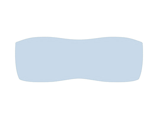 Bandeaux Bikini Top ( Ocean Blue )