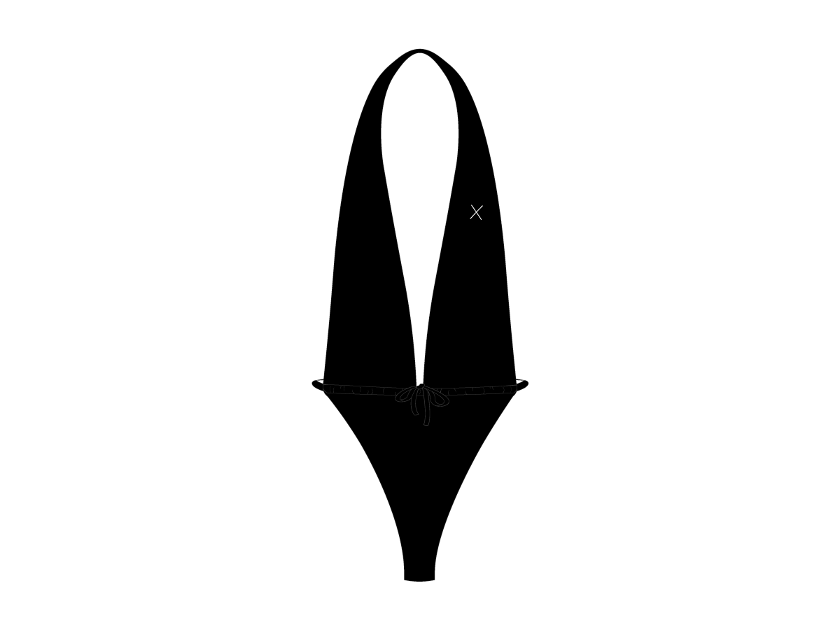 Manhattan Black Off-Shore One Piece