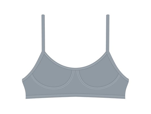 Dove Grey Stitch Top