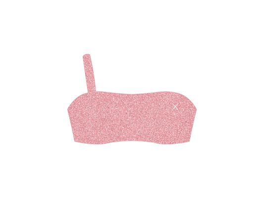 Bubblegum Shimmer Overlap Top