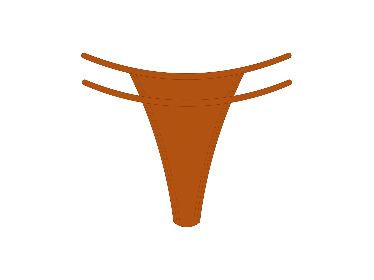 Burnt Orange Override Bottoms