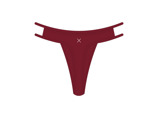 Plum Red Override Bottoms